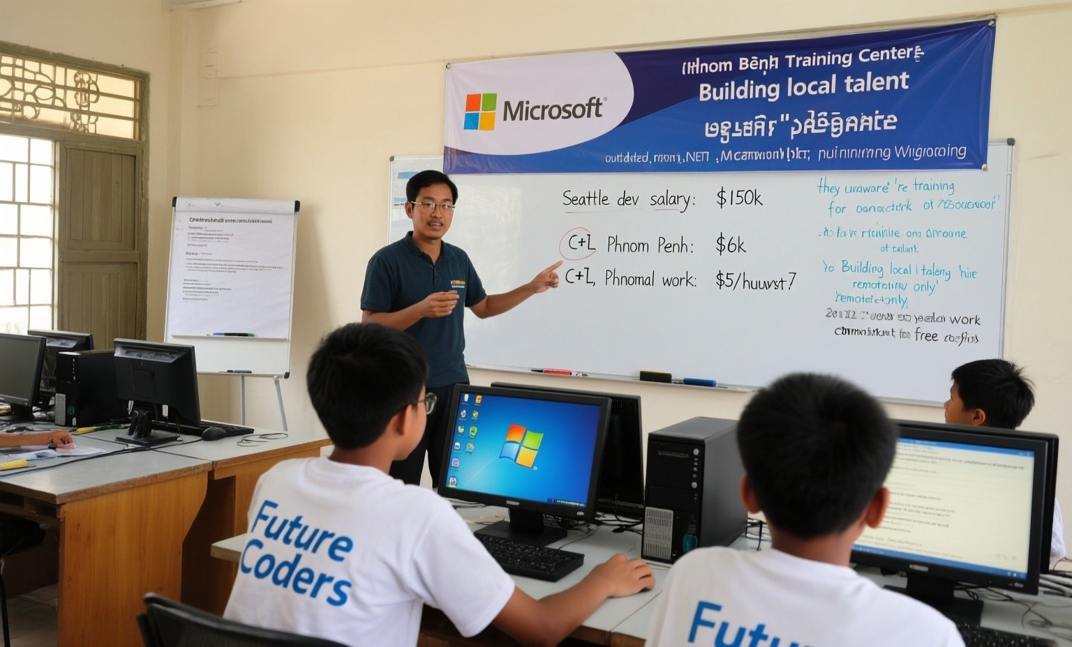Corporate-Sponsored Development Education: Technology Companies Funding US-Cambodia Educational Partnerships to Build Future Workforces