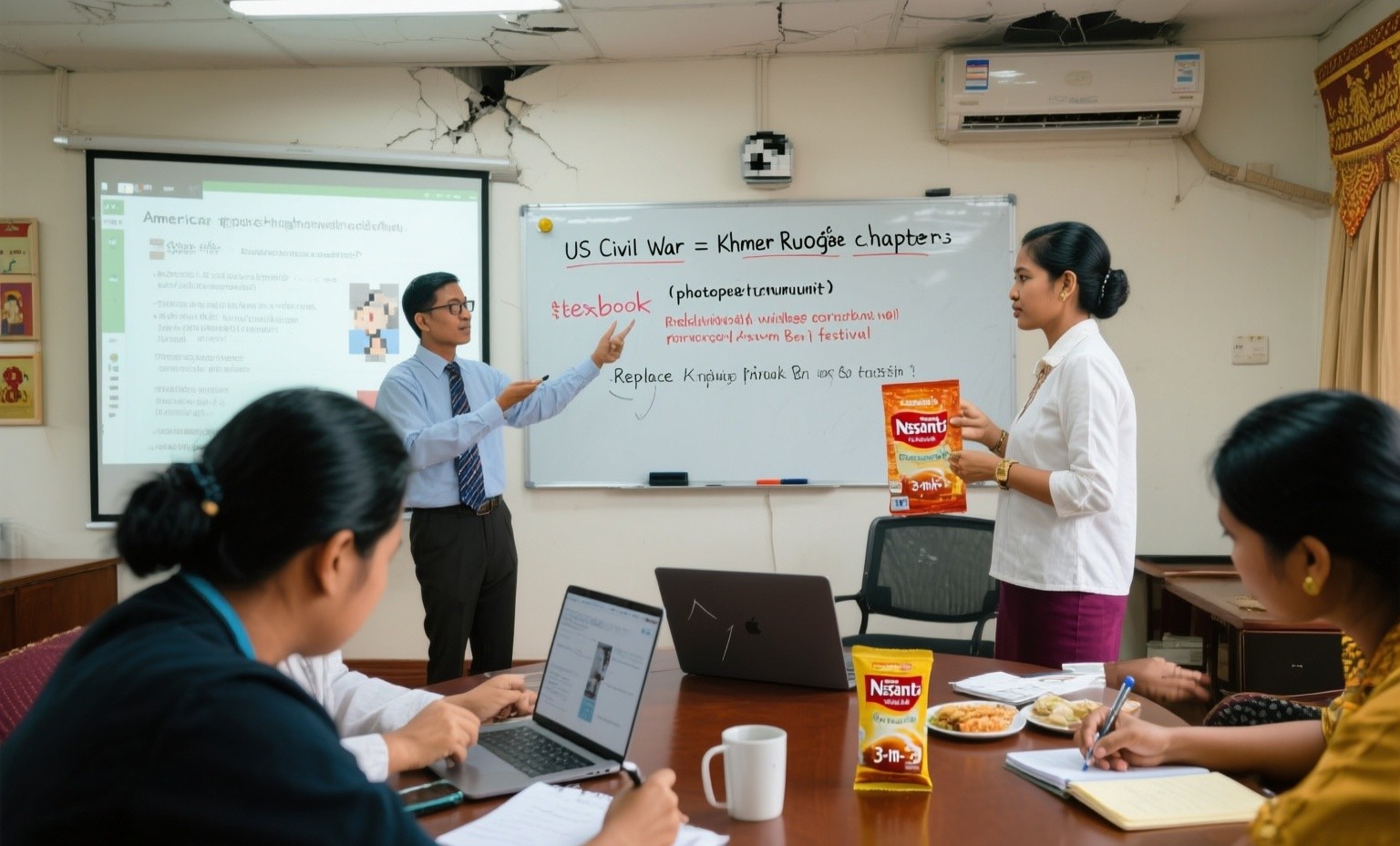 Cultural Relevance on a Budget: How American Universities Collaborate with Cambodian Educators to Localize Course Content Affordably